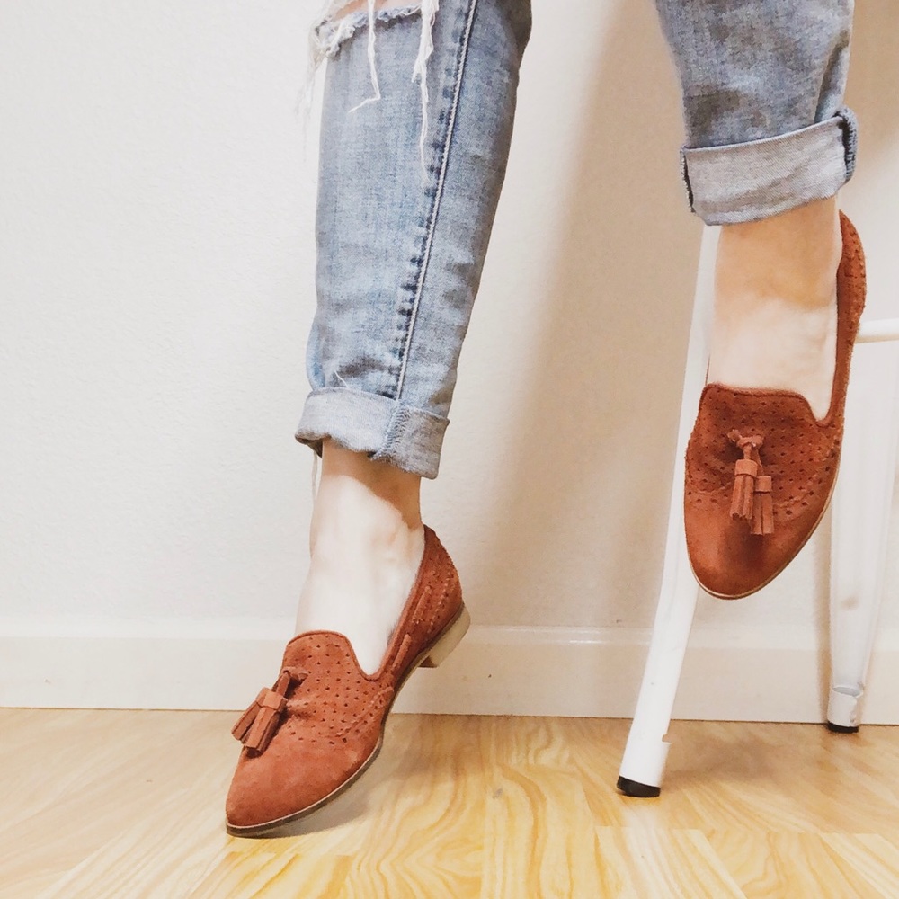 Dolce Vita Marcell Tassel Suede Loafers
